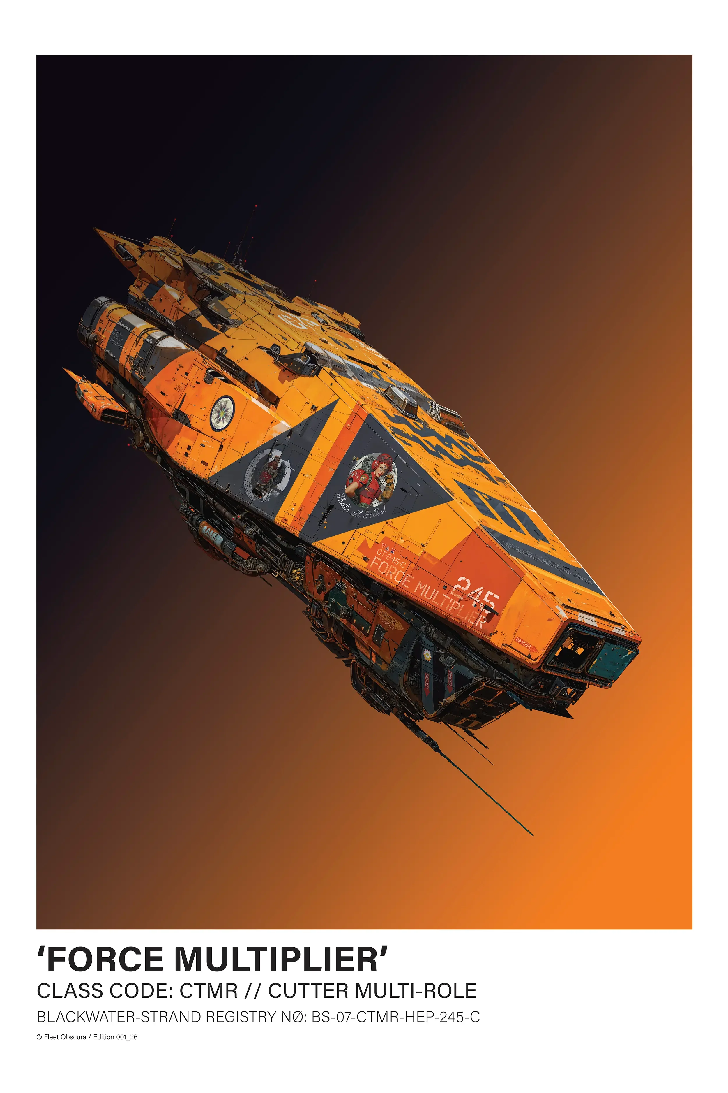 Fleet Portrait // BS-07-CTMR-245-C ‘FORCE MULTIPLIER’