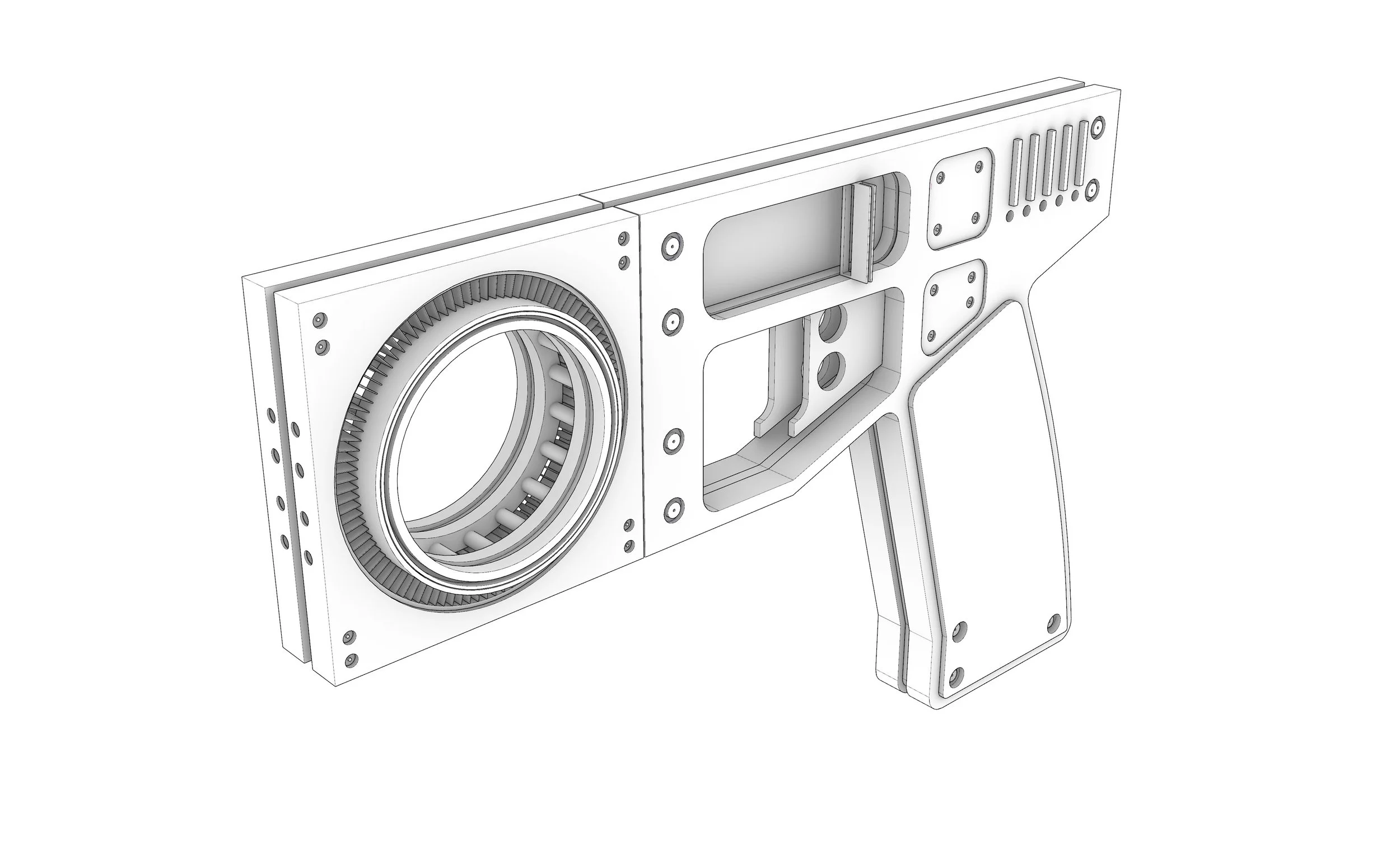 YOU 2 CAN HAVE A CENTRIFUGE HANDGUN...