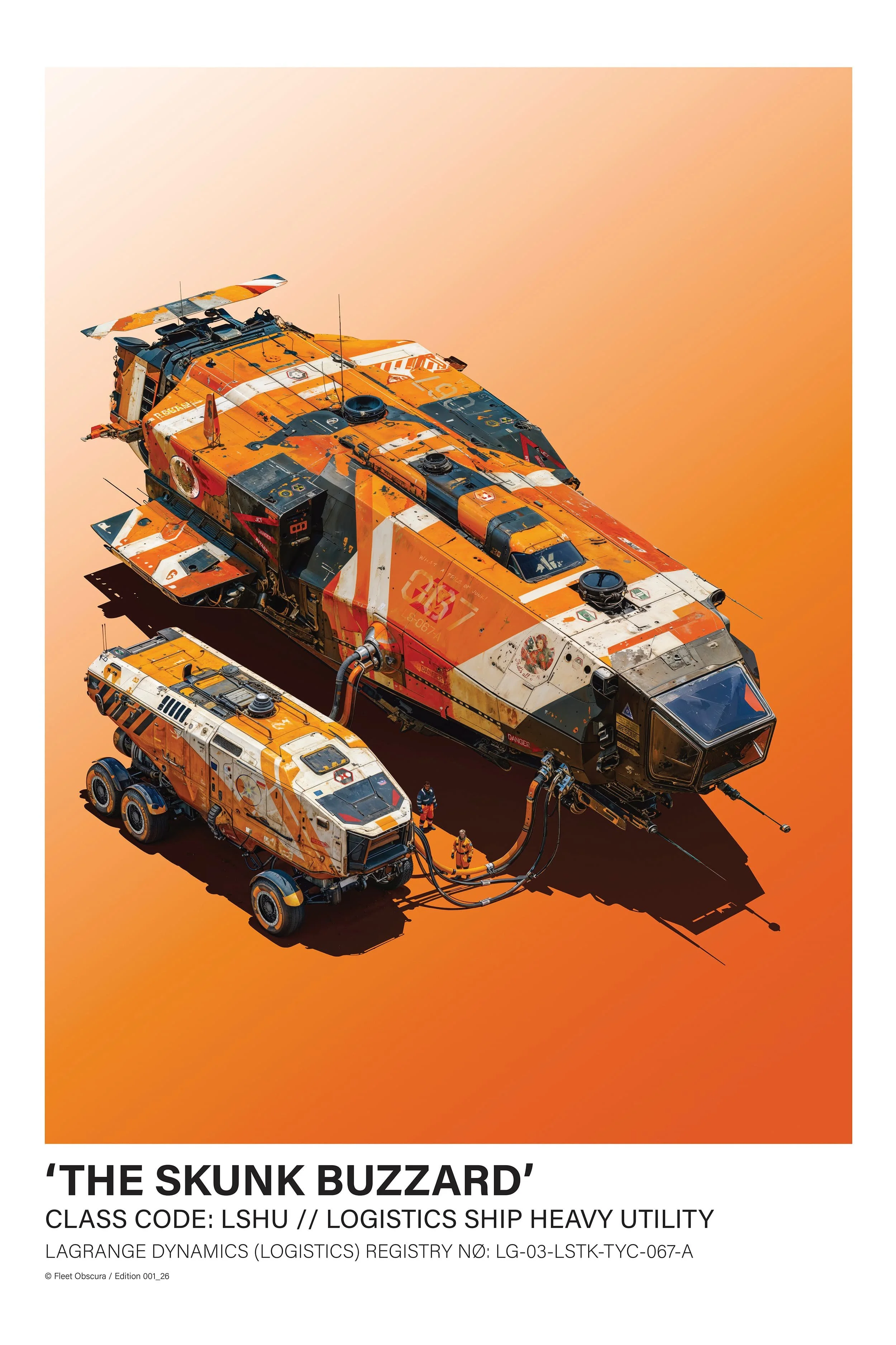 Fleet Portrait // LG-03-LSTK-067-A ‘THE SKUNK BUZZARD’