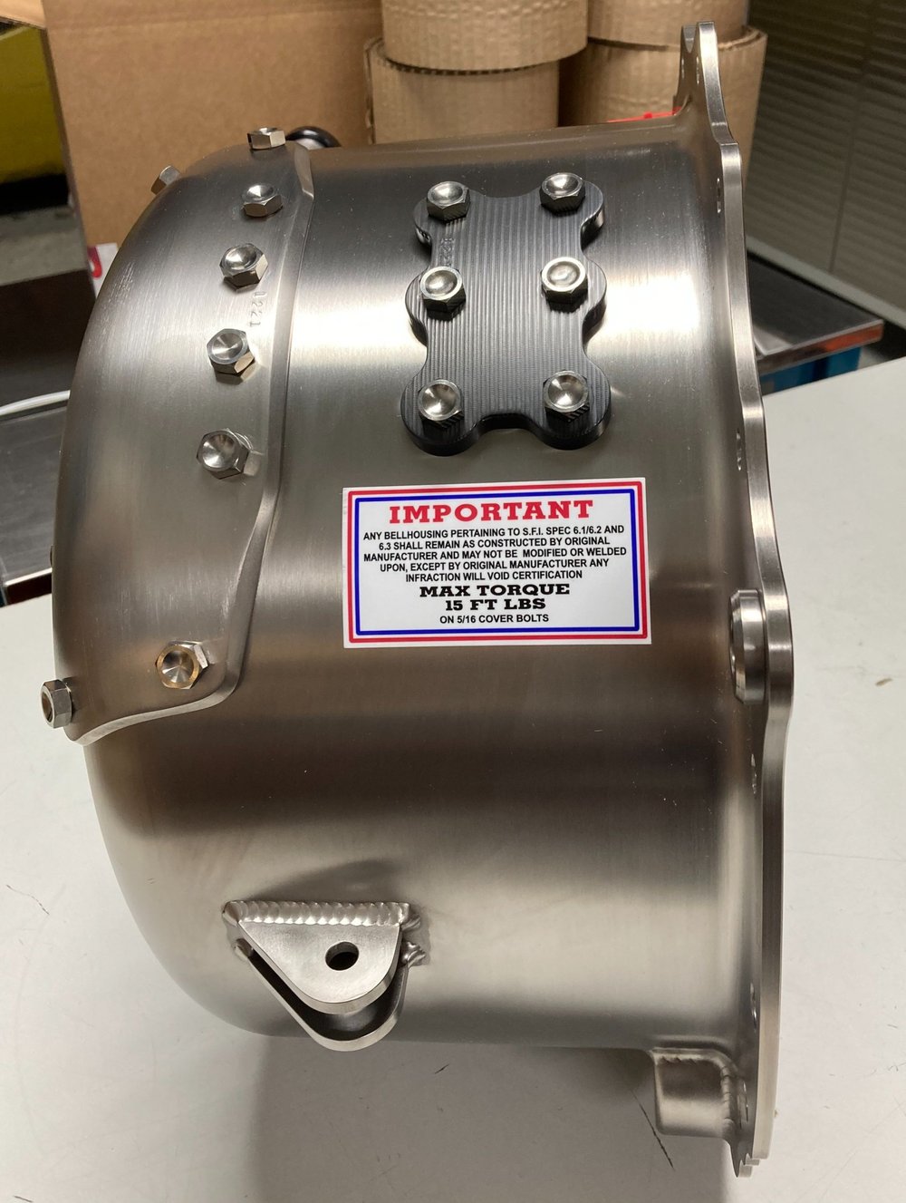 TITANIUM BELLHOUSINGS — Bohr Racing Products