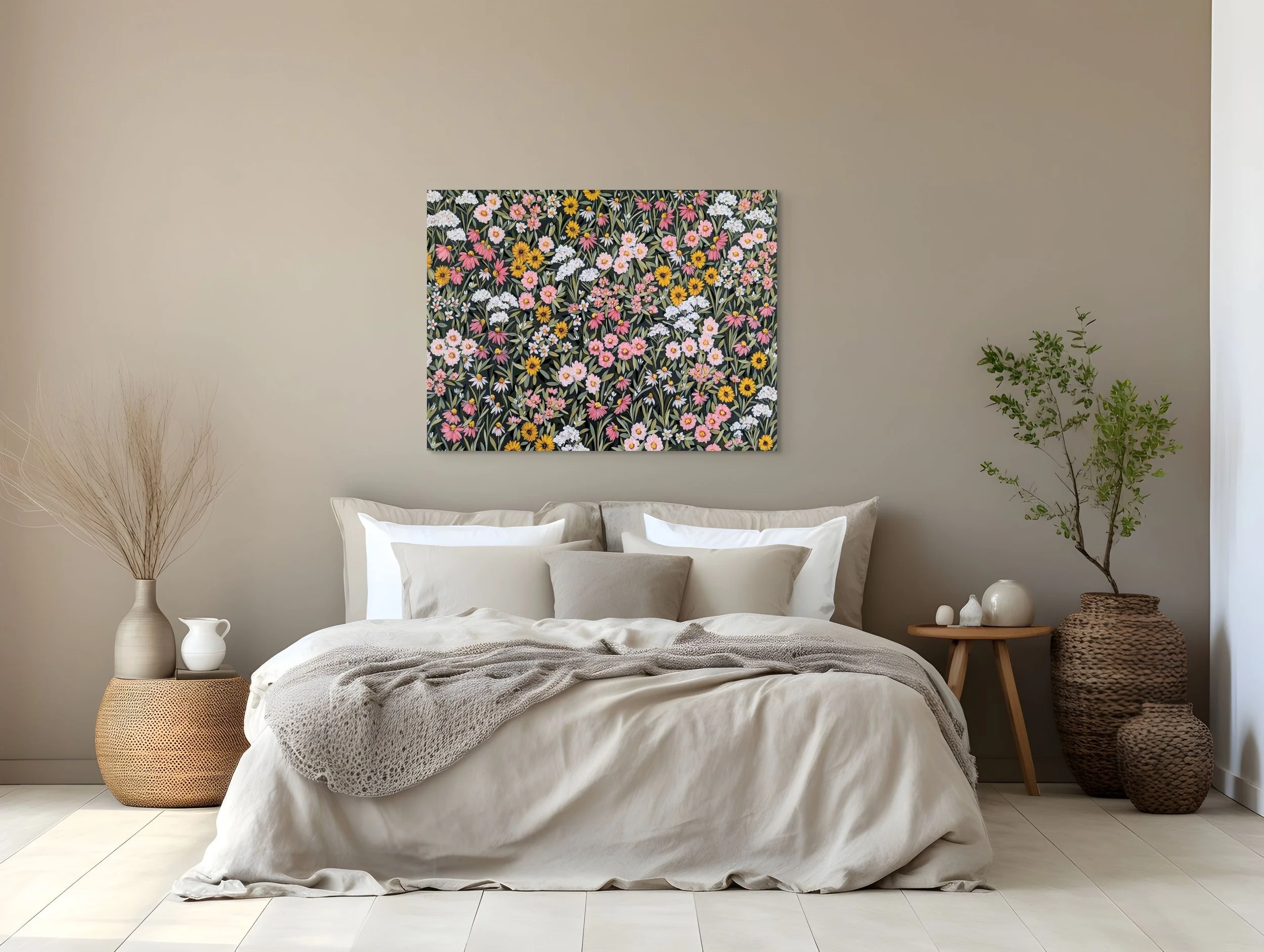 floral carpet in charcoal and peach-full (1).jpg