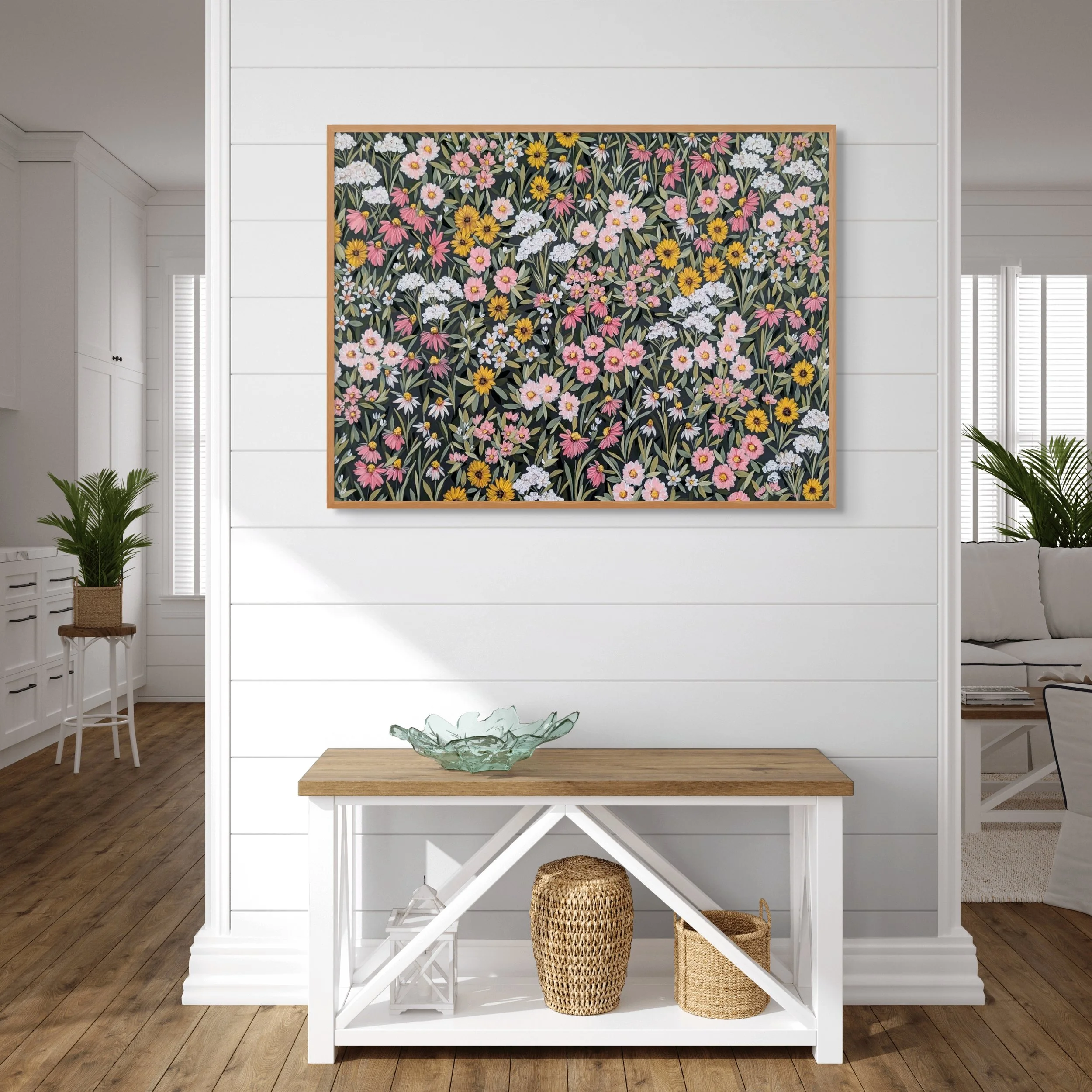 floral carpet in charcoal and peach-full (3).jpg