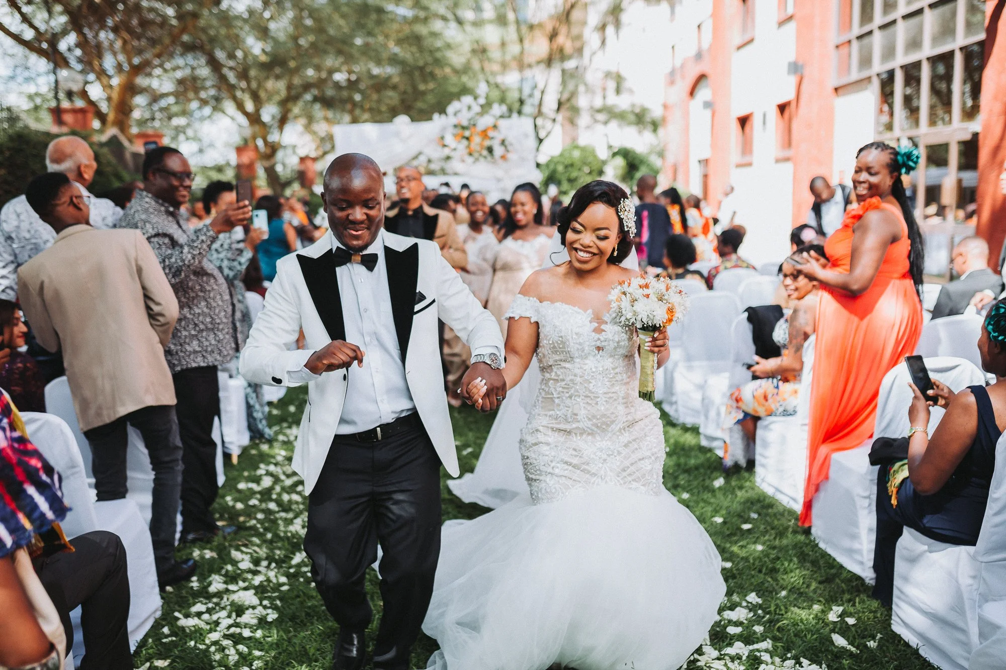 Edgar and Wakesho Hotel Wedding, Nairobi Kenya