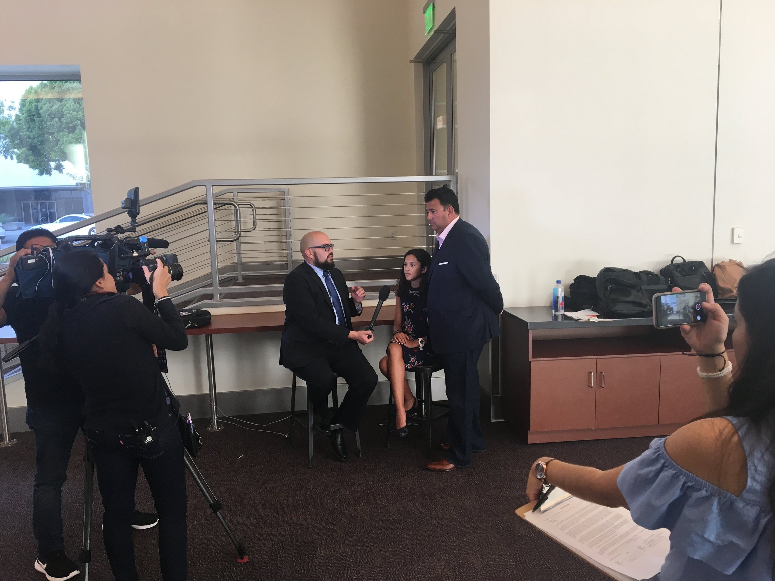 Capturing behind-the-scenes social media content for a pilot docu-series on Latinx civic participation filmed in Los Angeles.