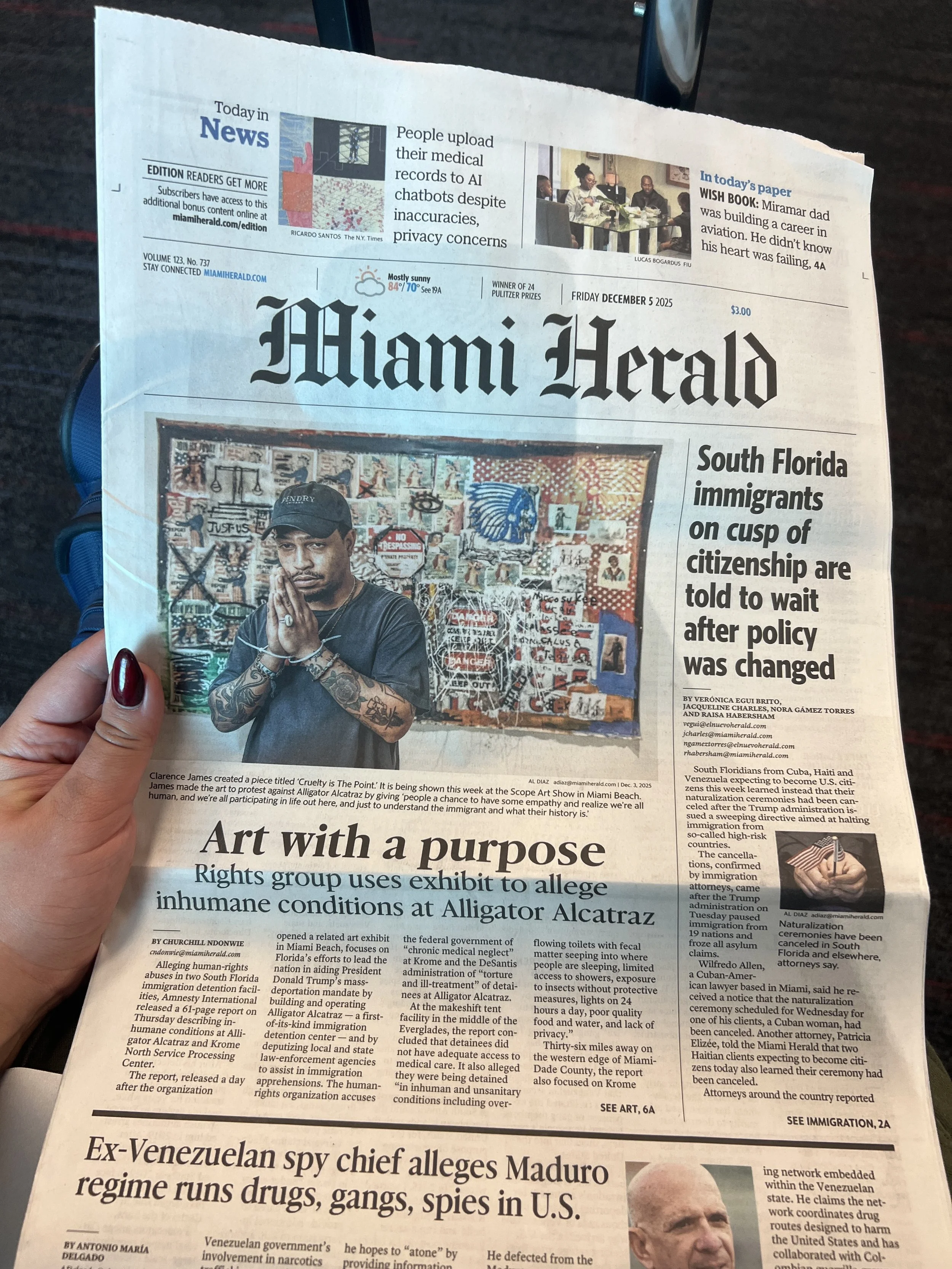 Miami Herald x Amnesty International USA