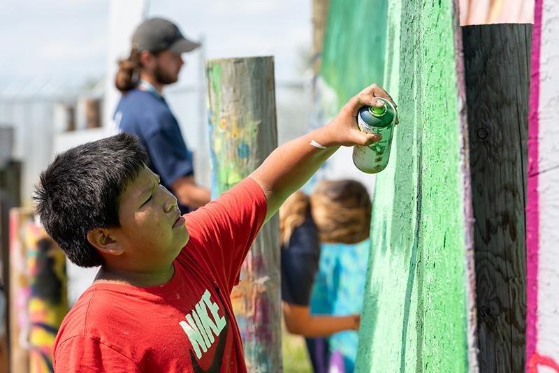 SPOTLIGHT: Cheyenne River Youth Project’s RedCan Graffiti Jam