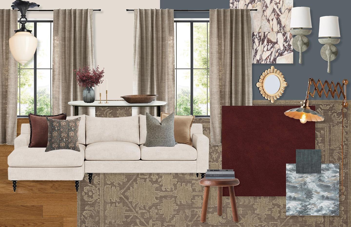 A moment for jewel tones on this Moodboard Monday 💎✨

Swipe to see an example of the floor plan and renders provided in our full service design packages!

.
.
#louisvilleinteriordesign #louisvilleinteriordesigner #louisvilleinteriors #louisvillebusi