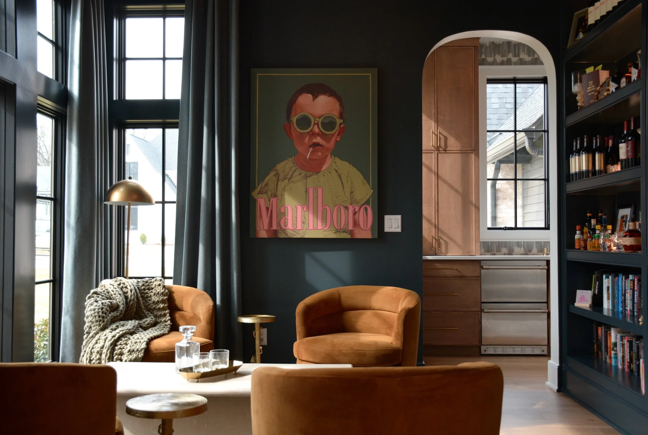 Because every well-designed room needs a little rebellion. 😉

&bull;
&bull;
#louisvilleinteriordesign #louisvilleinteriordesigner #louisvilleinteriors #louisvillebusiness #louisvillelocal