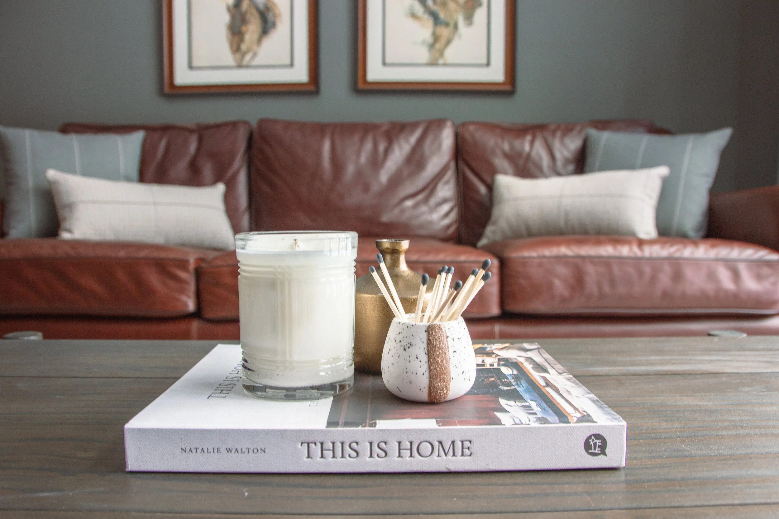 Intentional styling details and layered textures help transform everyday living spaces into warm, welcoming environments.