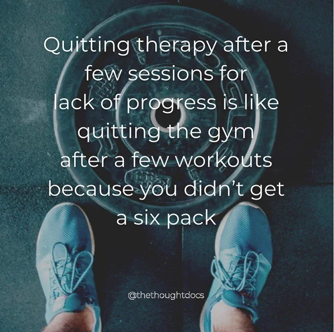 It&rsquo;s a hard truth to accept that the therapy journey is not usually a quick or smooth journey. Usually the things that are &ldquo;worth it&rdquo; are neither quick nor easy work. Trusting yourself, your therapist, and the process are essential 