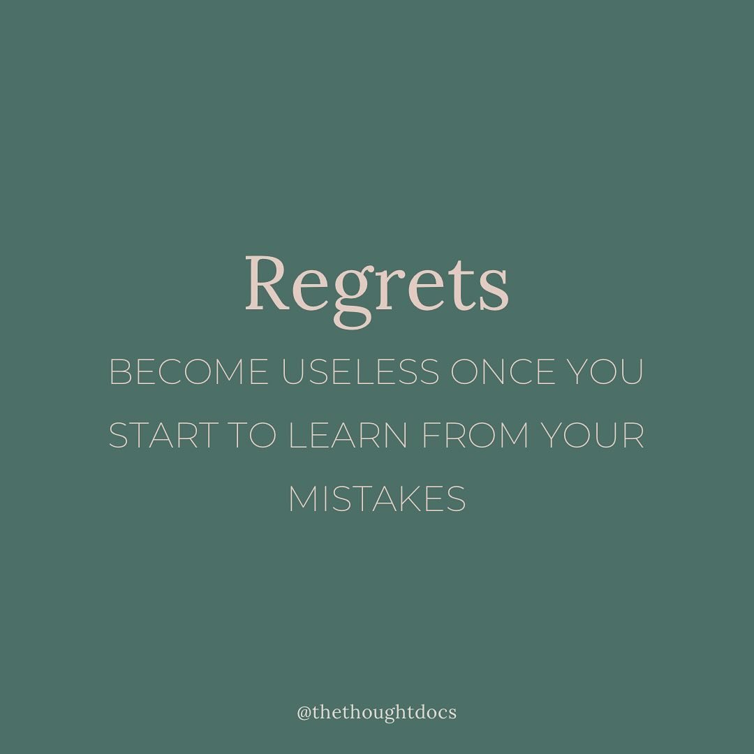 Regrets lost their grip when we transform them into valuable lessons. Every mistake becomes a stepping stone, guiding us toward wisdom and resilience. It&rsquo;s not about erasing the past, but evolving beyond it! 🌱✨

#lifelessons #noregrets #noregr