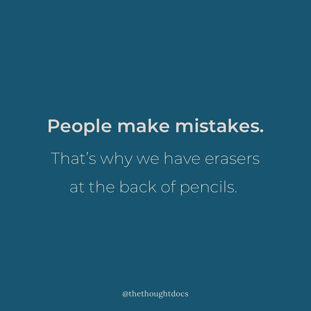 Embrace imperfection because just like pencils, we all have our eraser moments ✏️ 
&bull;
&bull;
&bull;
&bull;
#embraceyourmistakes #mistakeshappen #mistakesarelessons #liveandlearn #gentlereminder #positivevibes #positivemindset #growthmindset #grow