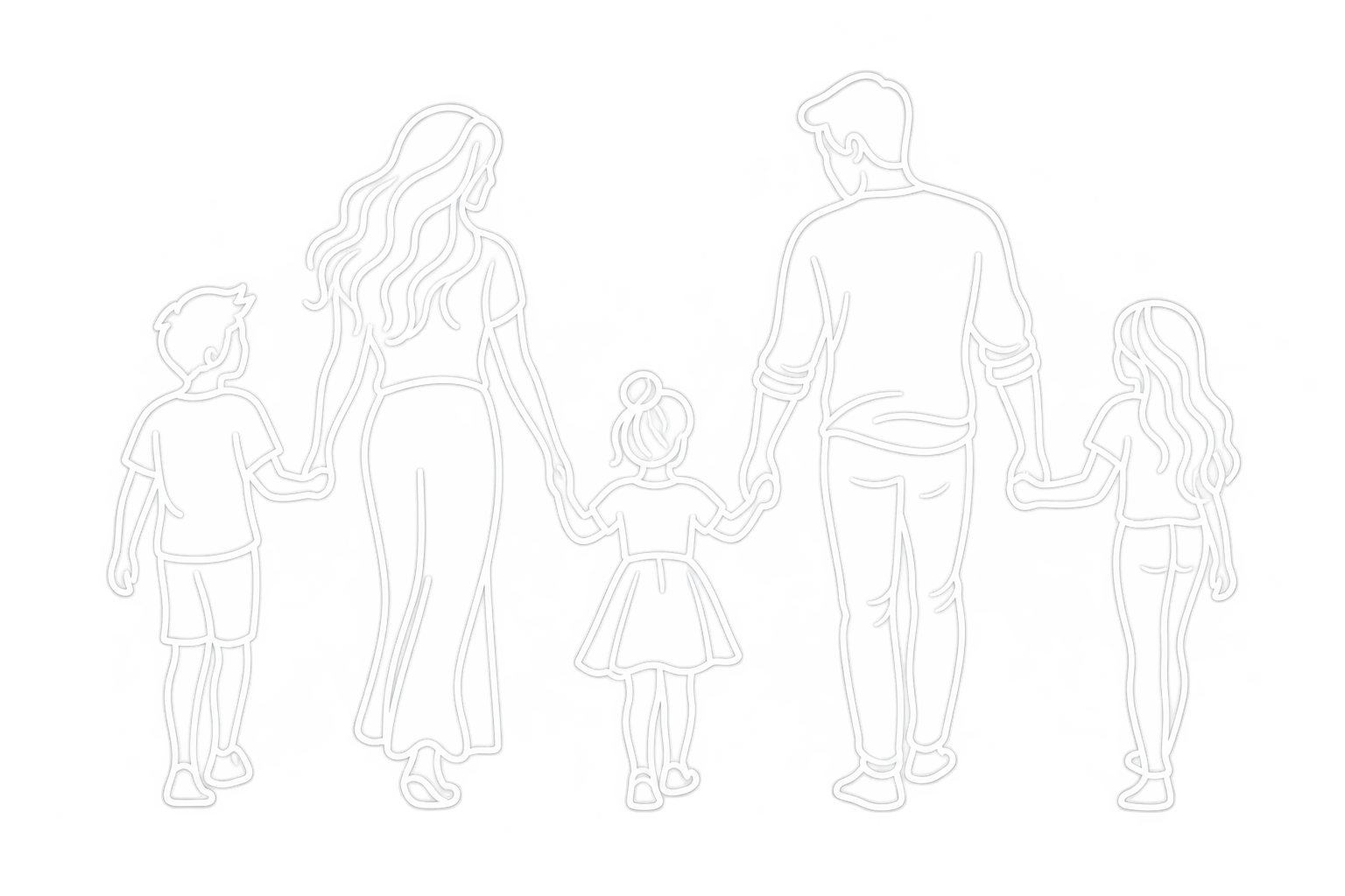 family holding hands