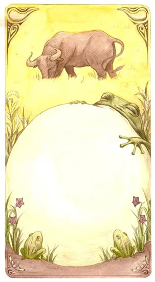 Aesop Fable, watercolor, 2008.