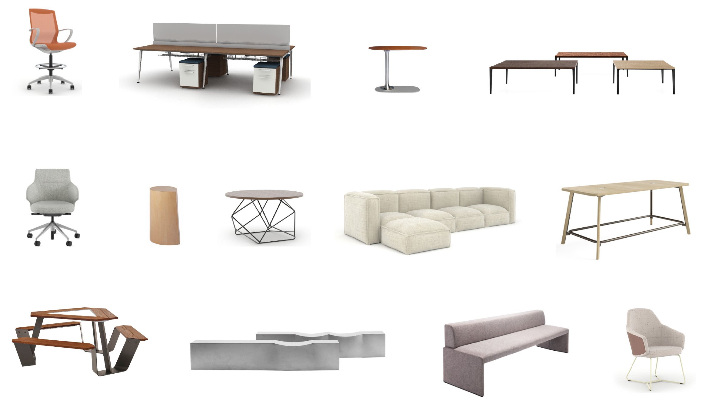 Sample Furniture Selection