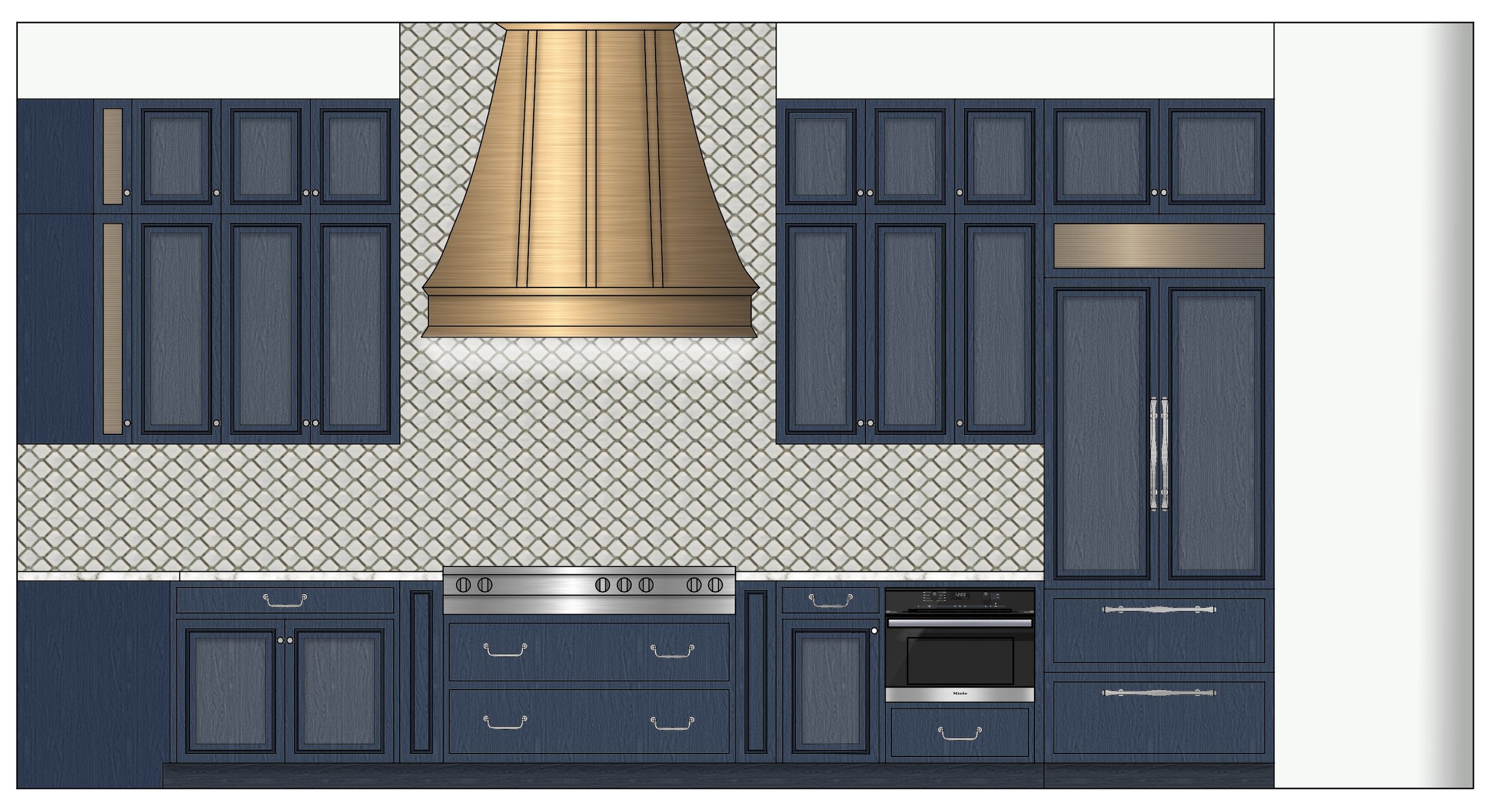 East Kitchen Elevation