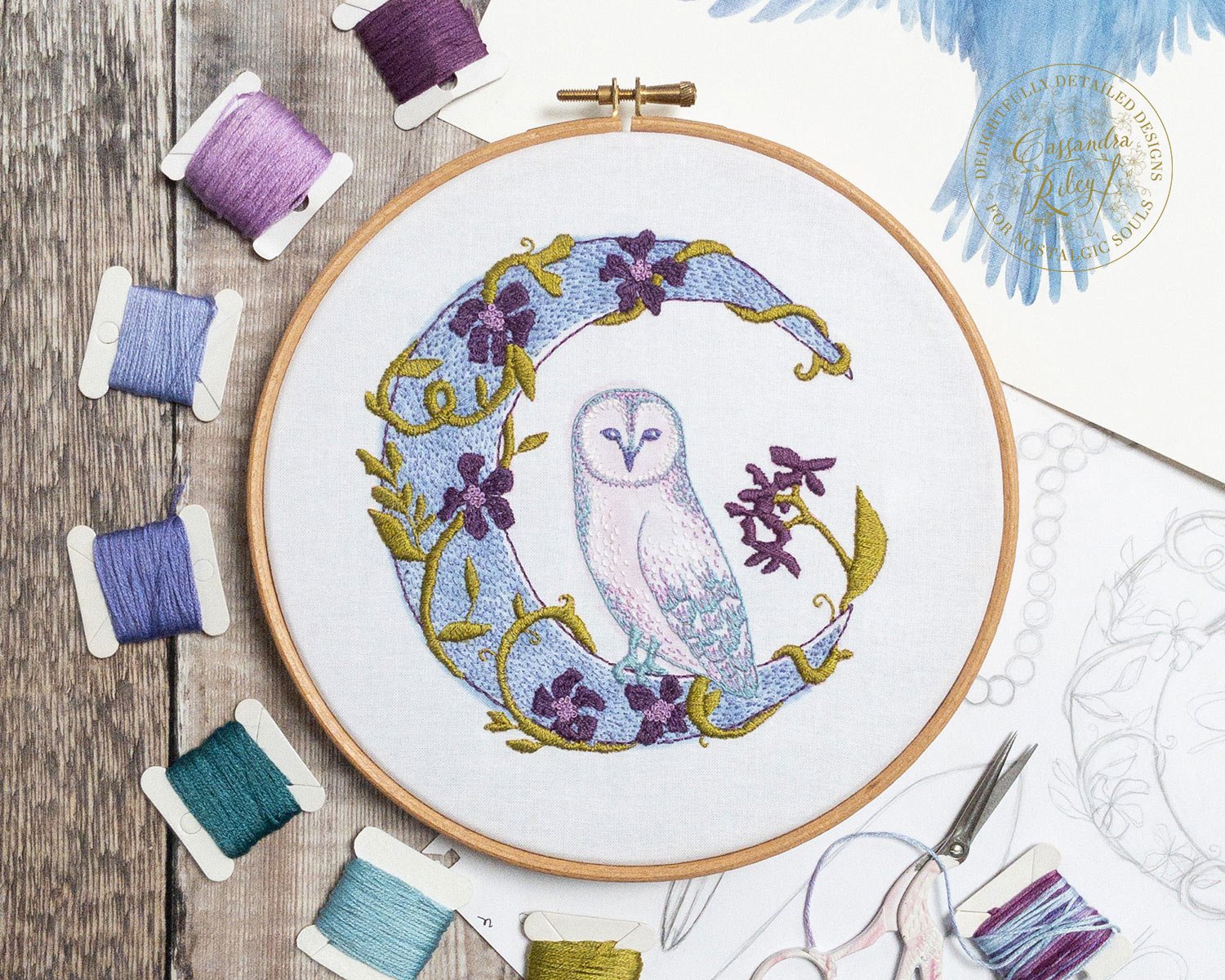 Is there a dye pen I could use to color over the embroidery?