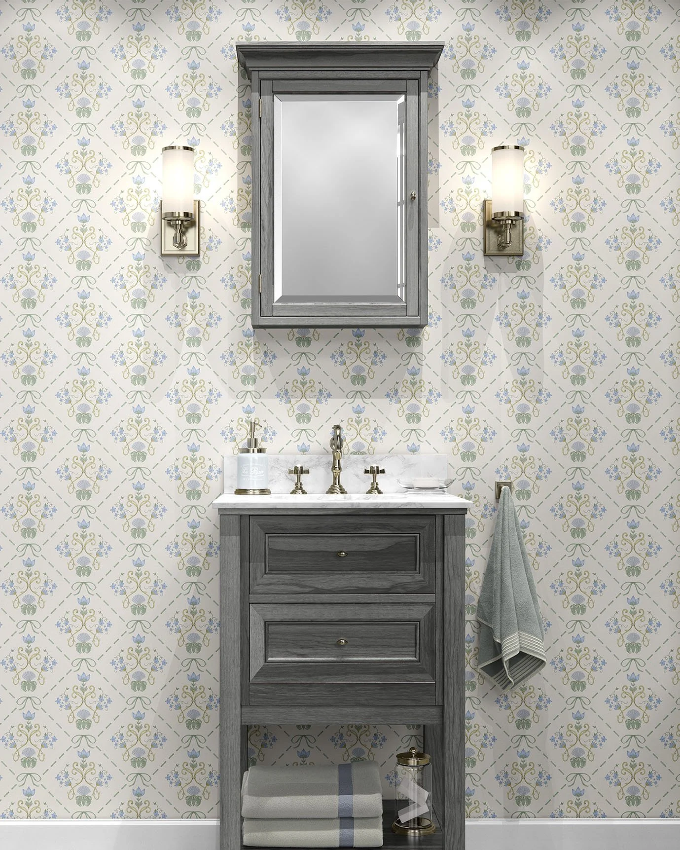 rococo bows & shells wallpaper.jpg