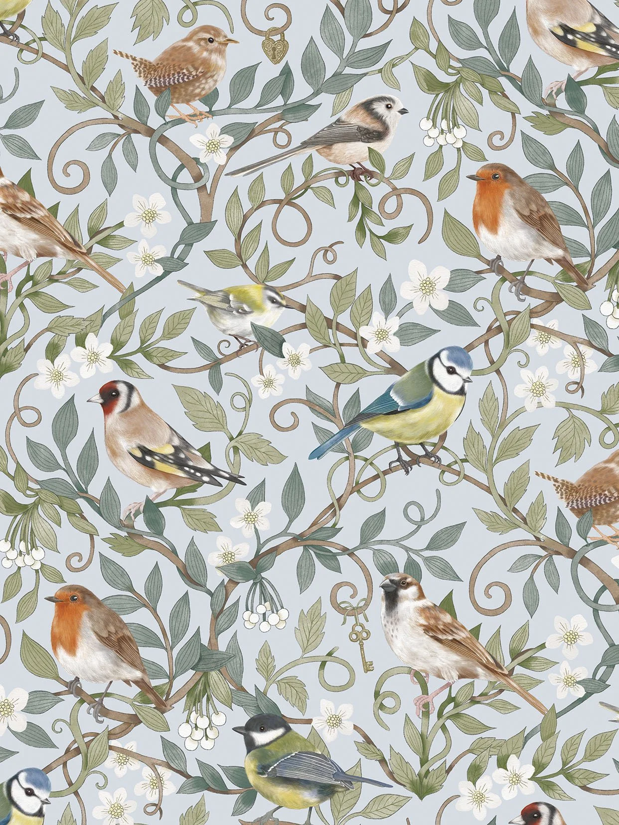 BRITISH GARDEN BIRDS - CRD95B