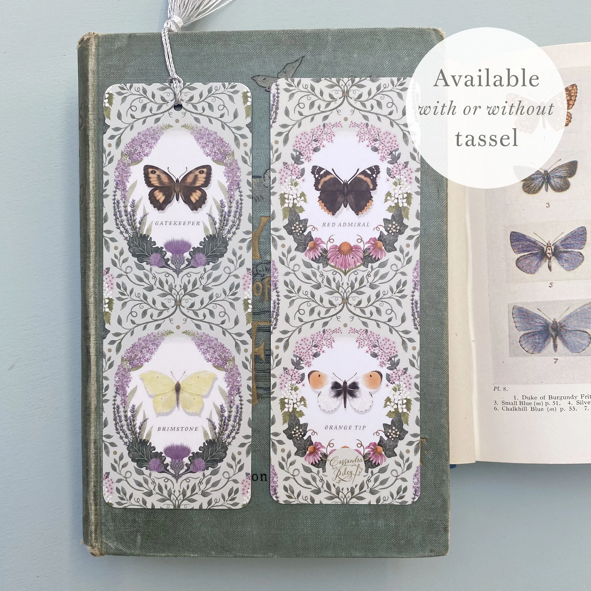 Butterfly bookmark with or without tassel.jpg