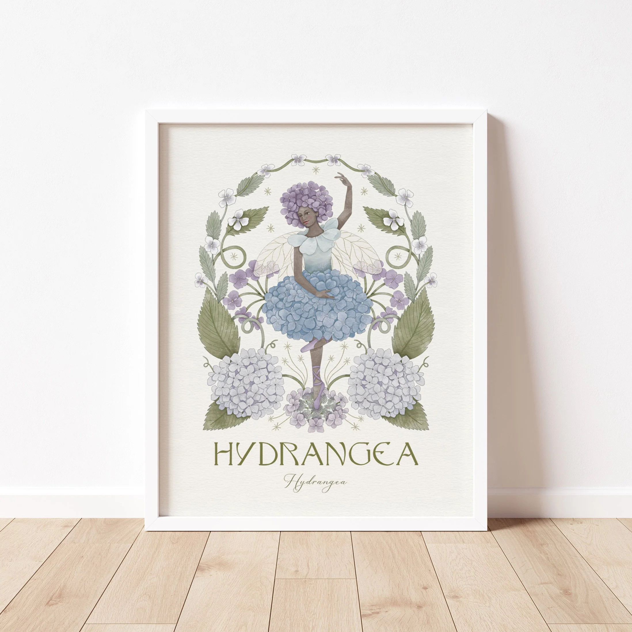 Hydrangea fairy art print.jpg