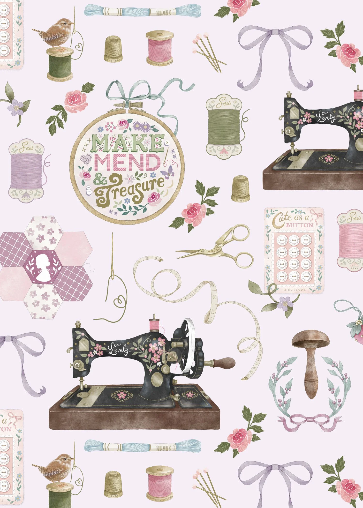 MAKE & MEND PATTERN - CRD91