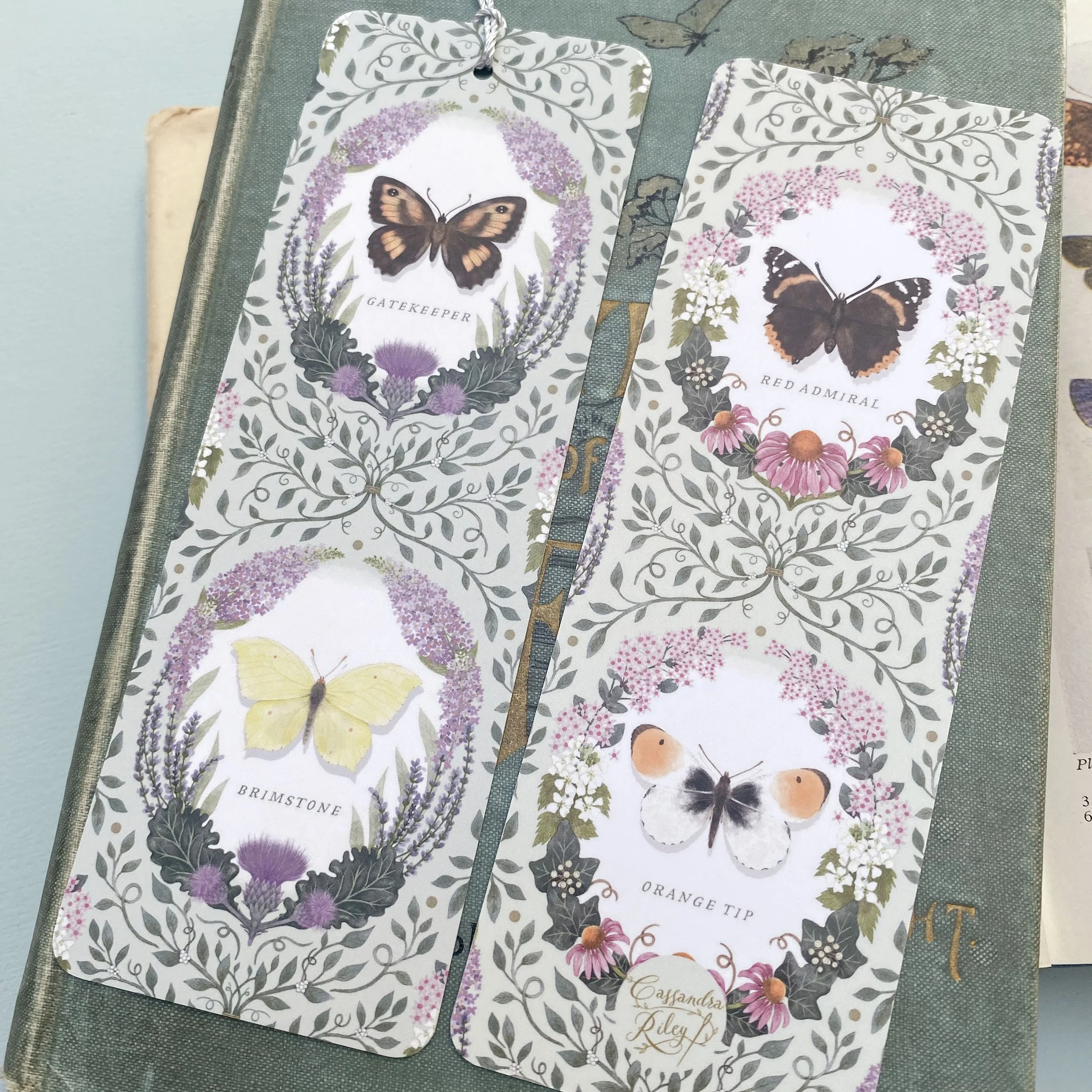 british butterflies floral bookmark.jpg