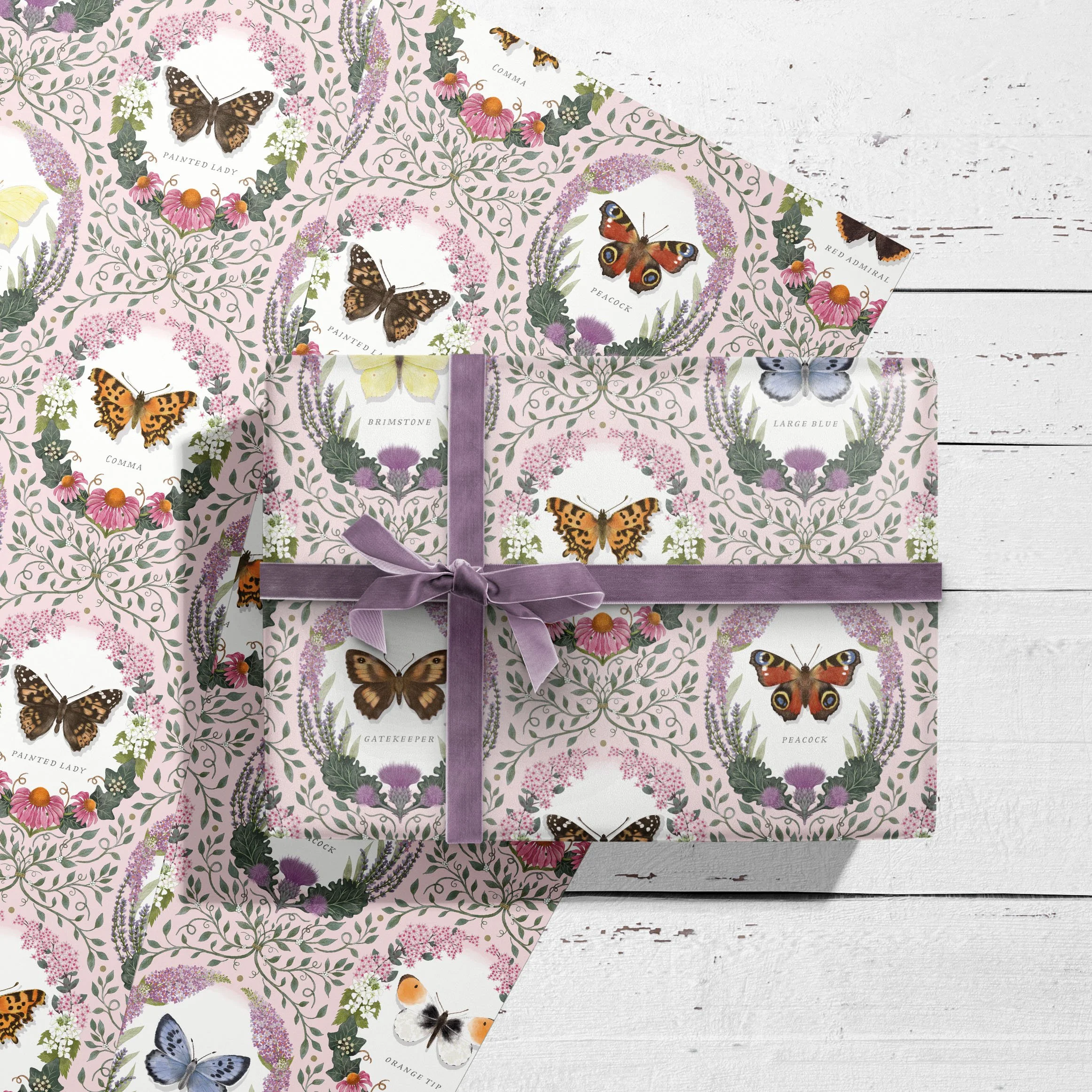 watercolour butterfly gift wrap.jpg