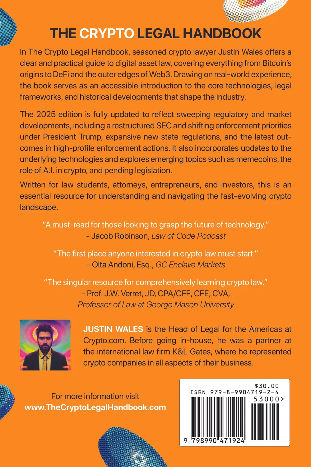 The Crypto Legal Handbook 2025 Edition - Digital PDF — The Crypto Legal  Handbook