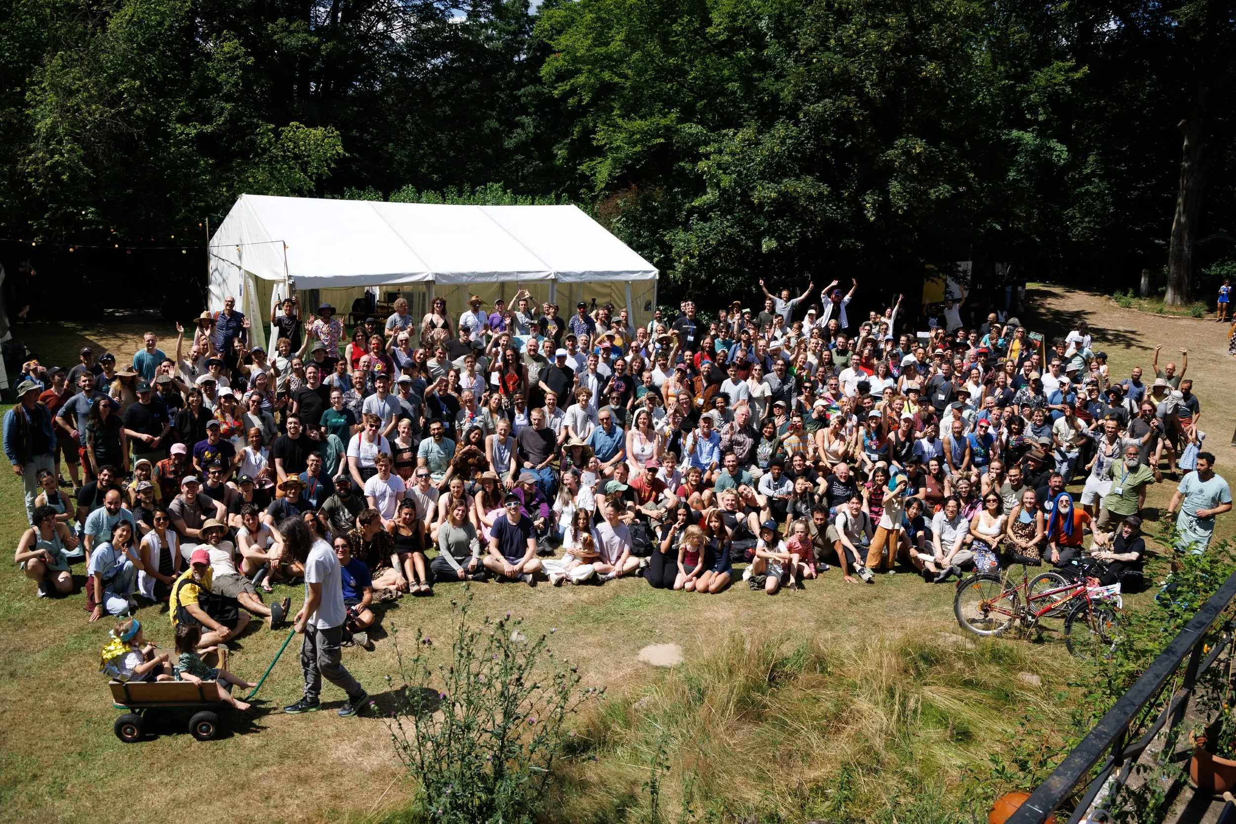 Dweb Camp Group Photo