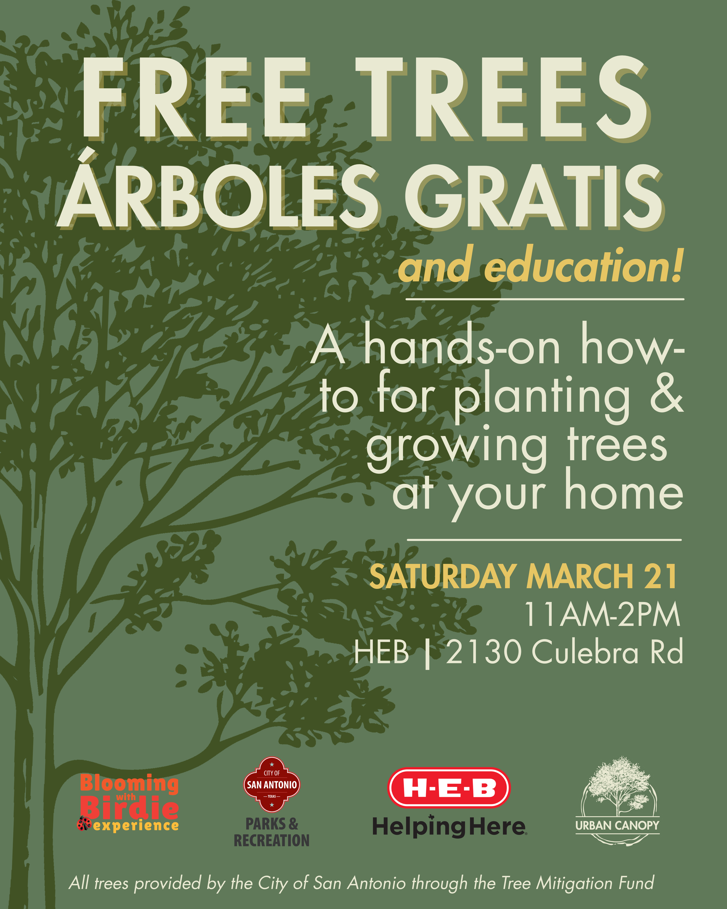 Tree Giveaway & Education