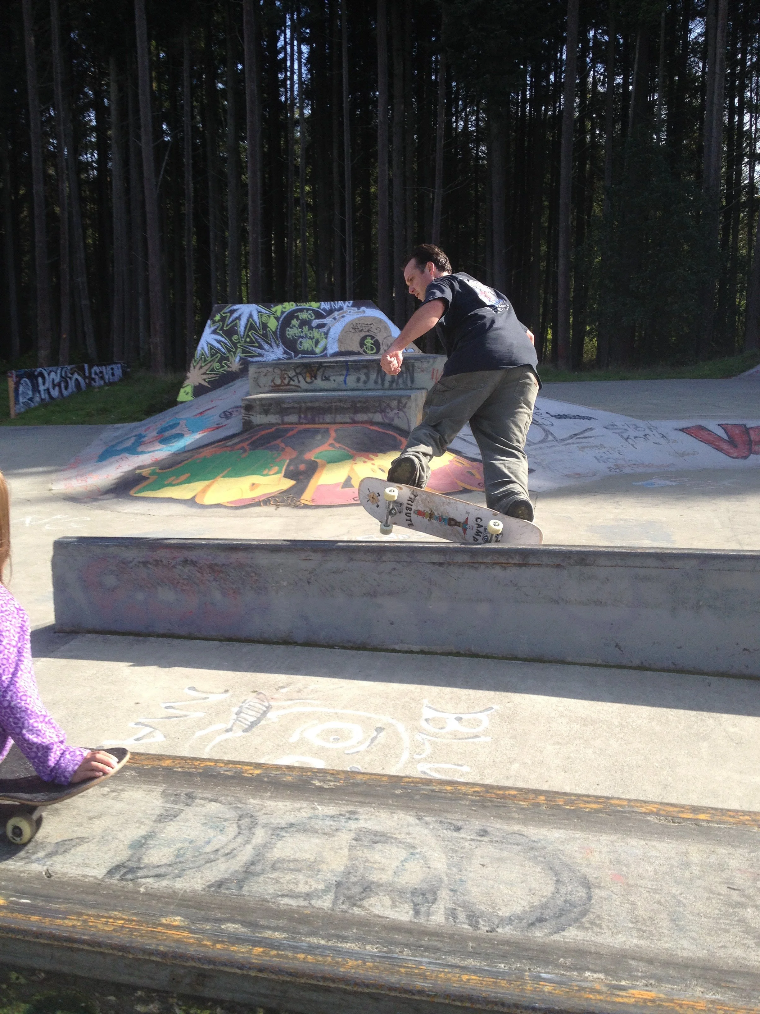 Franklin at play in Kingston