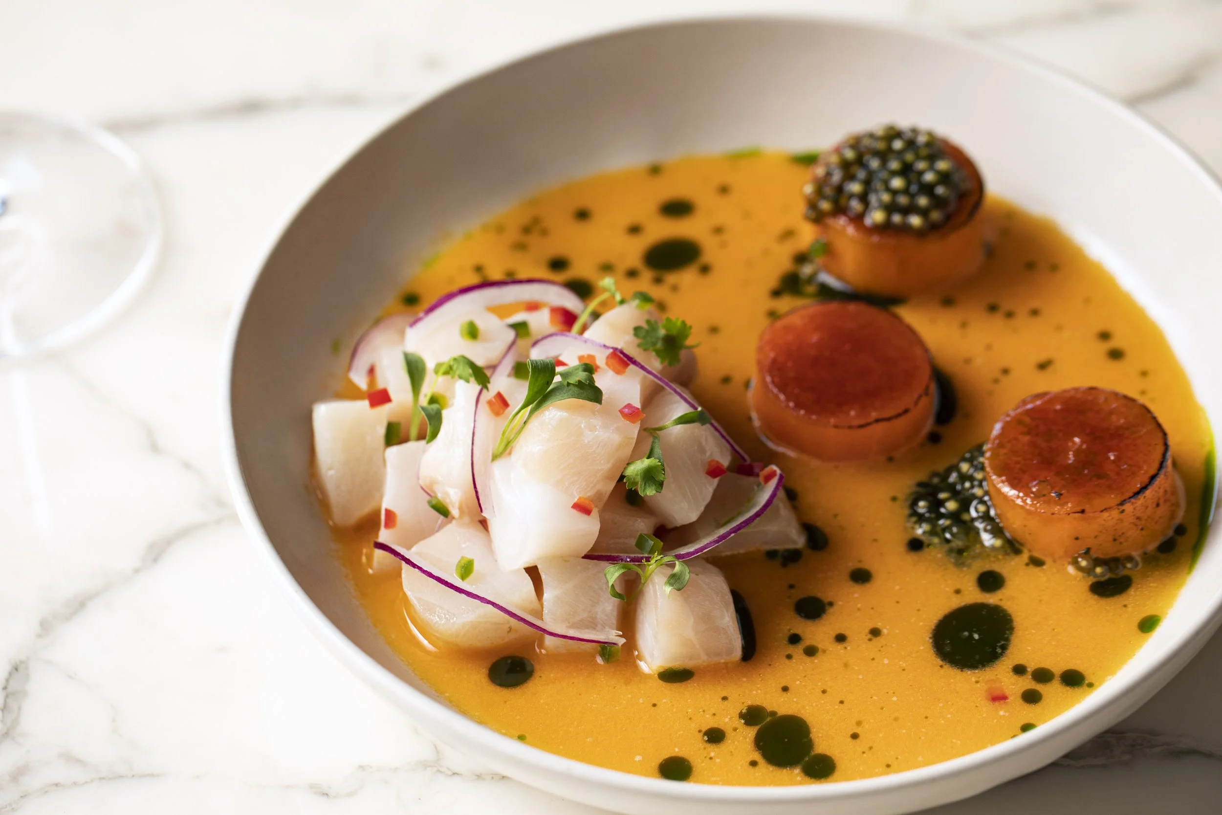 Seabird’s halibut ceviche