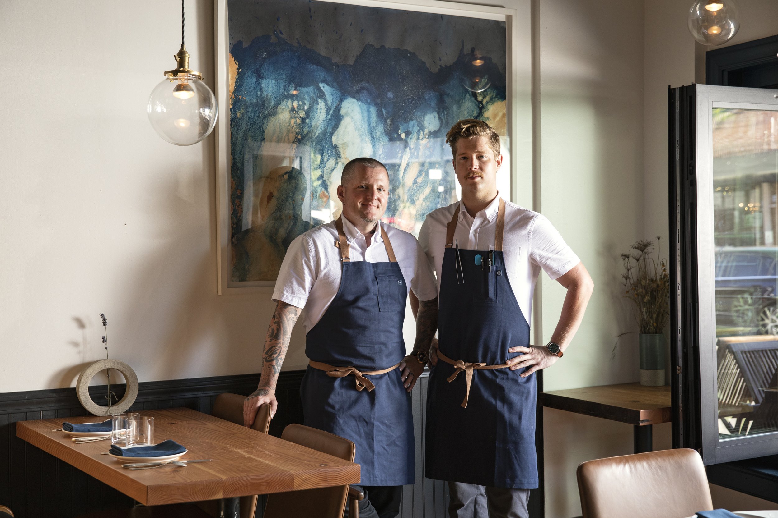 McGill and his executive chef Grant Rico