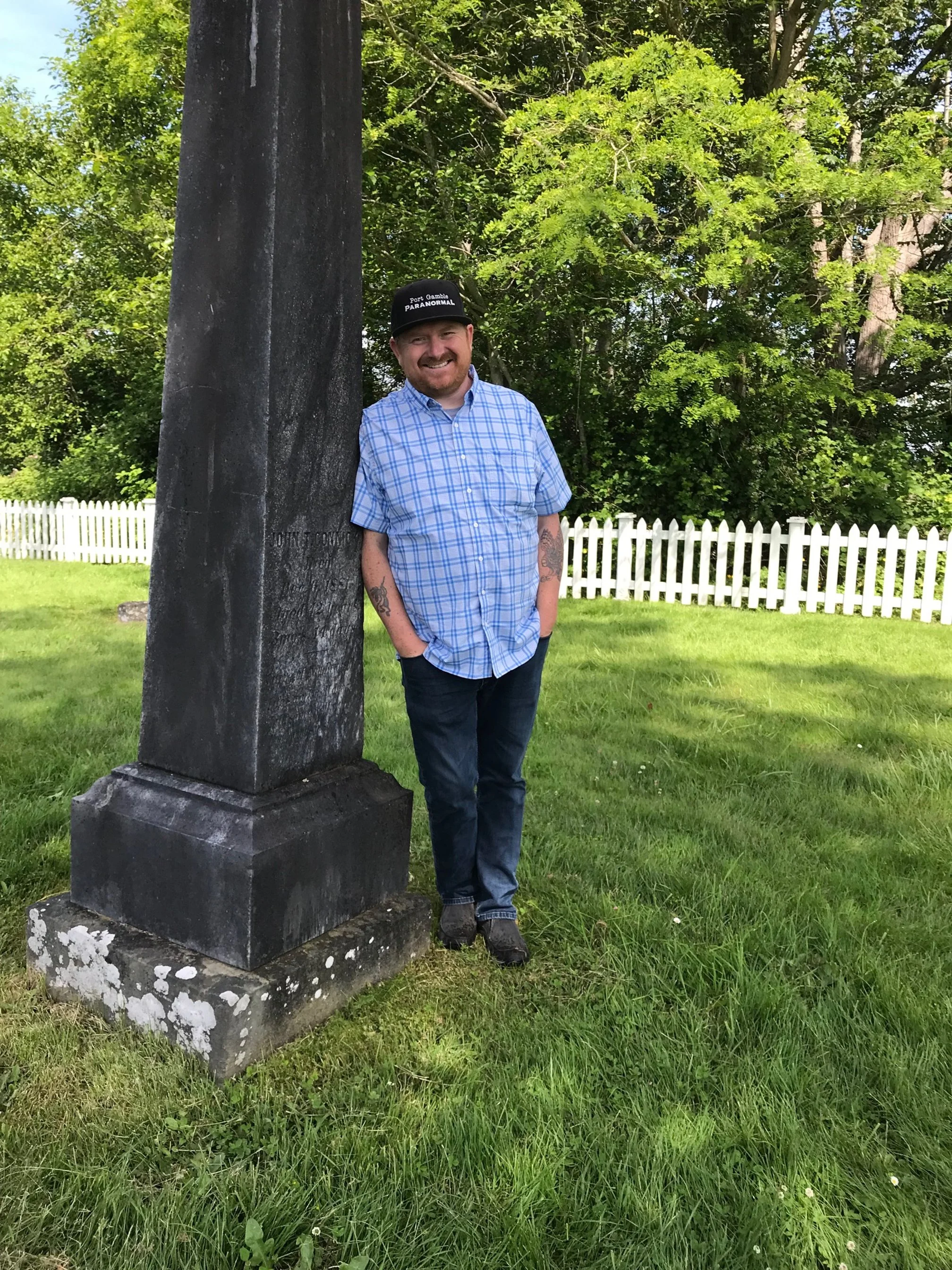  Pete Orbea, known as "Paranormal Pete," leads ghost tours of Port Gamble and hosts a podcast on WLTK-DB Paranormal Talk Radio.  
