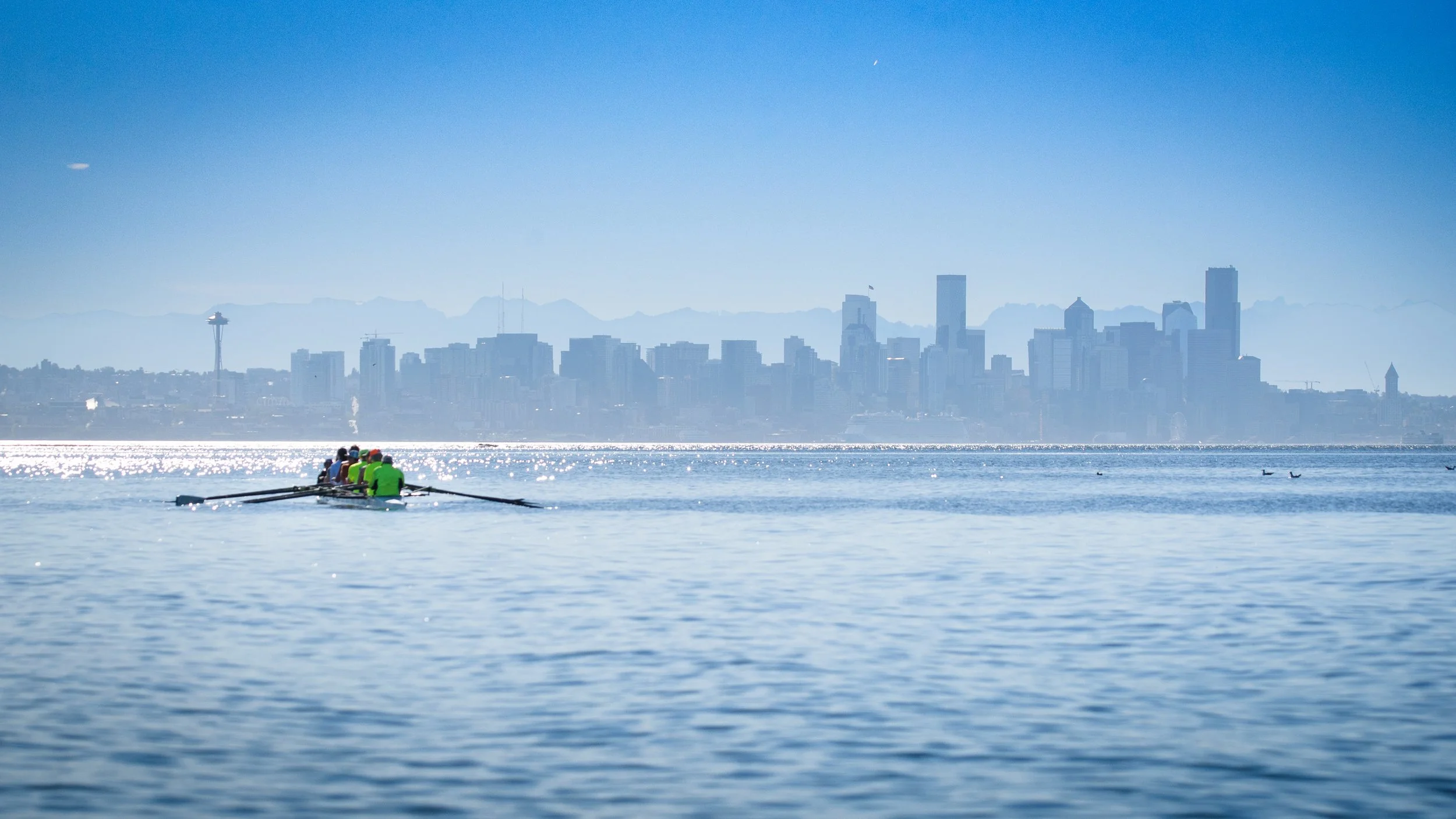 Morning row at Eagle Harbor