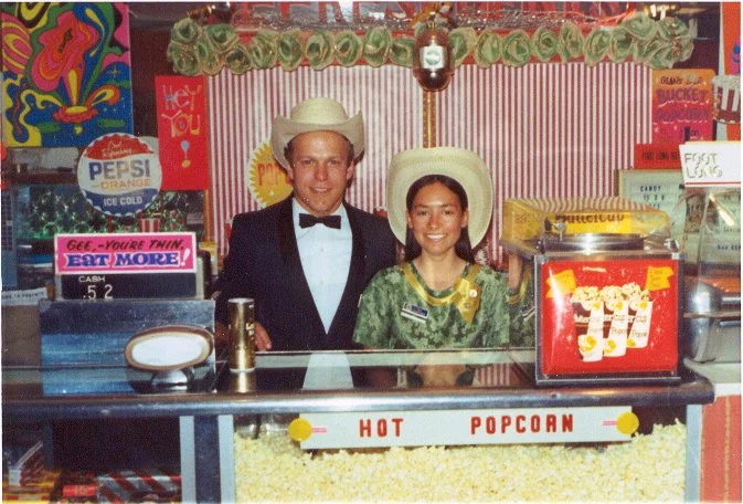 The Admiral Theatre and its employees in the earliest of its eight decades. 