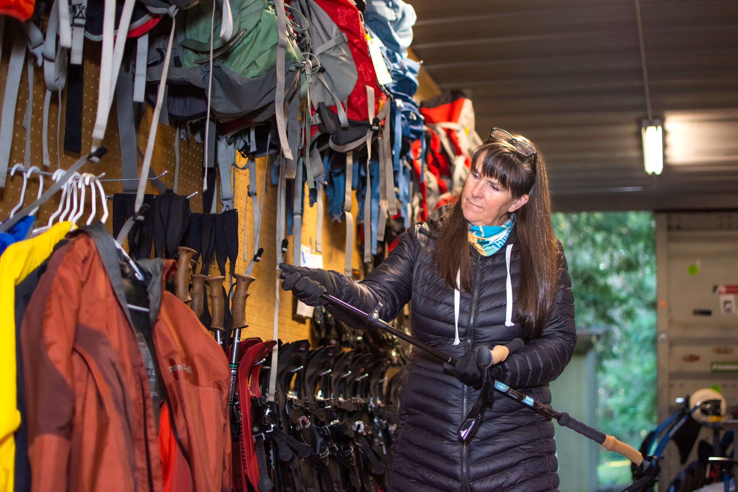 Stacy Stoner works to remove barriers to the great outdoors through the Gearbank.