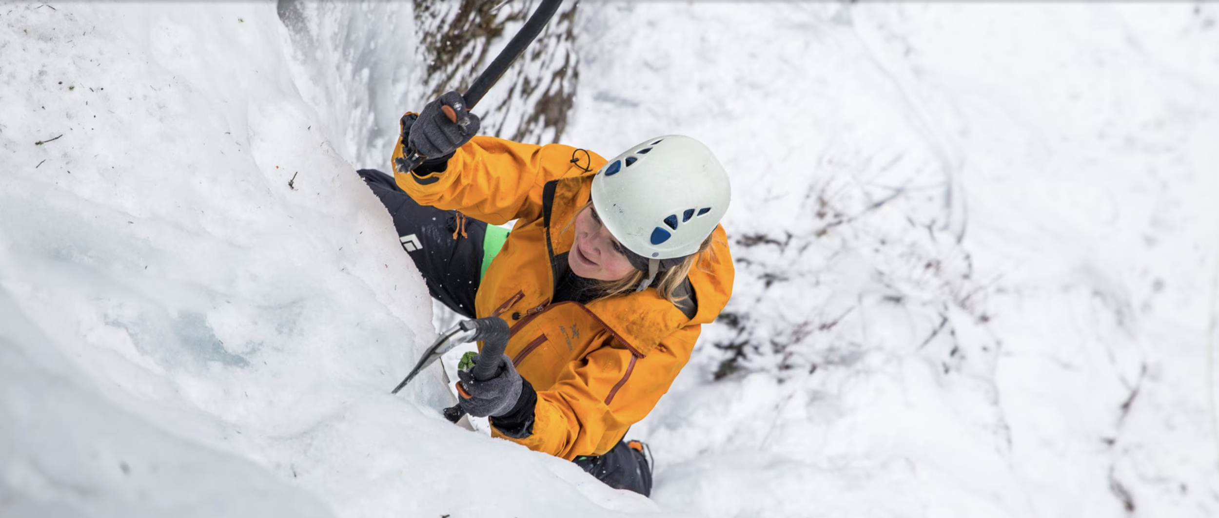 Climber and writer Charlotte Austin
