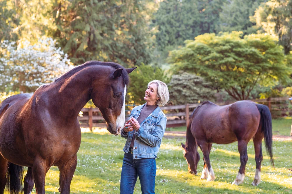 Colleen Fisher with Kingston