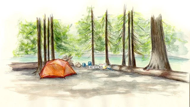 sleeping under the stars