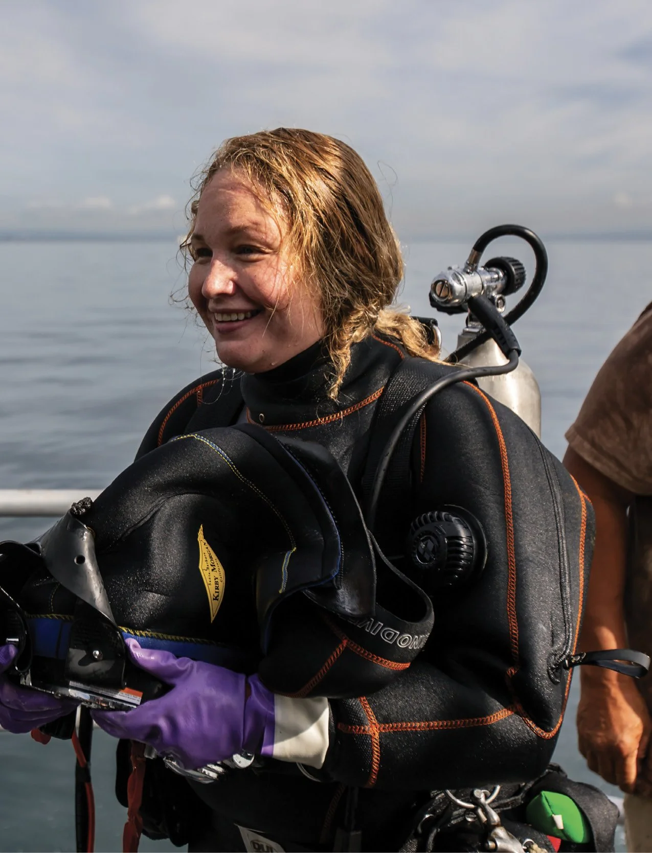 Tribal diver Jenn Hess