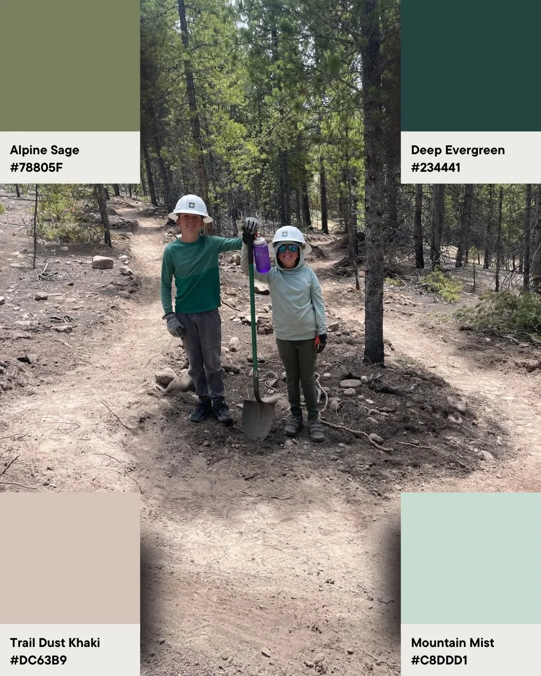 Volunteering is a good color on you 💛🩵💜

WEDNESDAY WORK DAYS ARE BACK! Join us at White Star Campground 6/17 at 4p to lace up our boots and build trail! No experience needed&mdash;just bring H2O, sturdy shoes, gloves, and sun protection! All welco
