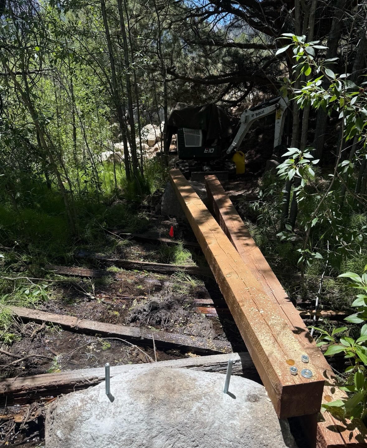 Your donations bridge financial gaps so we can build actual bridges 😀🌉 check out these trail progress pics! 

It takes tools, sweat, and a whole lot of people who care to make our projects happen! Here&rsquo;s how you can help:

1️⃣enjoy and stewar