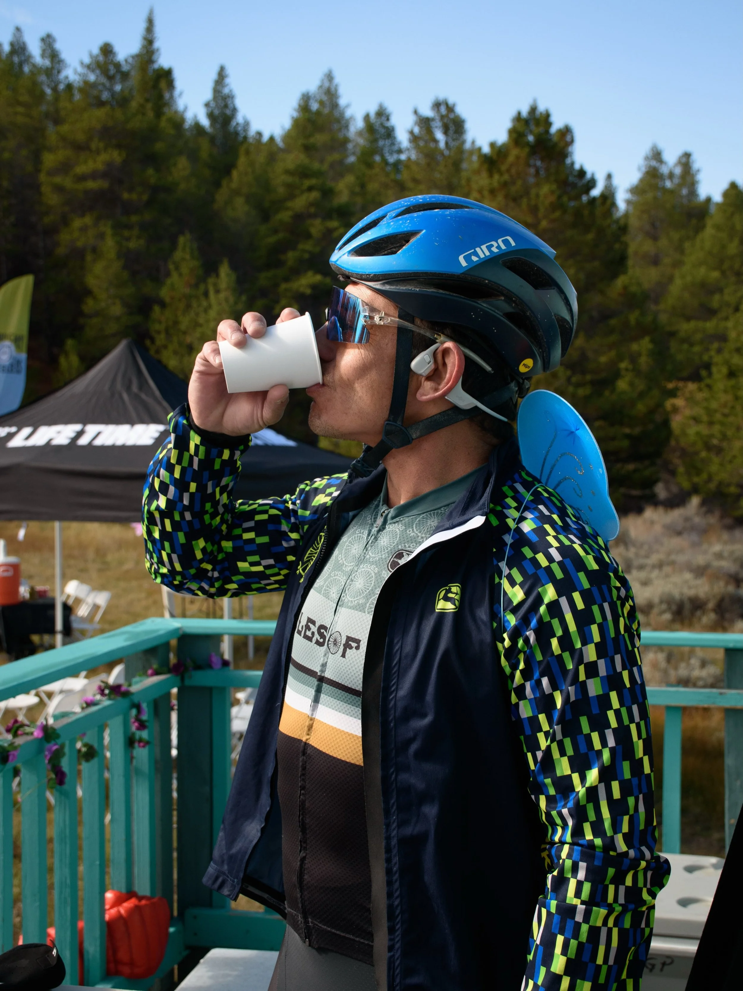CCW events run on volunteers and adventurers. Volunteers and adventurers run on&hellip; CAFFEINE. ☕⚡ The actual grounds crew, if you will.

A HUGE shoutout to our Treads for Trails coffee sponsor, @beforeandafterleadville , for keeping the community 