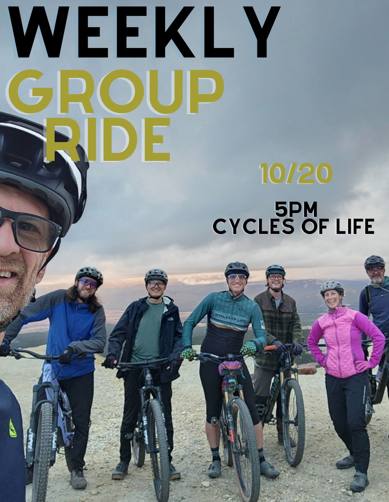 Don&rsquo;t let your side hustle (your job) get in the way of your real job (mountain biking).

#mountainbiking #MTB #groupride #ridecolorado #leadville