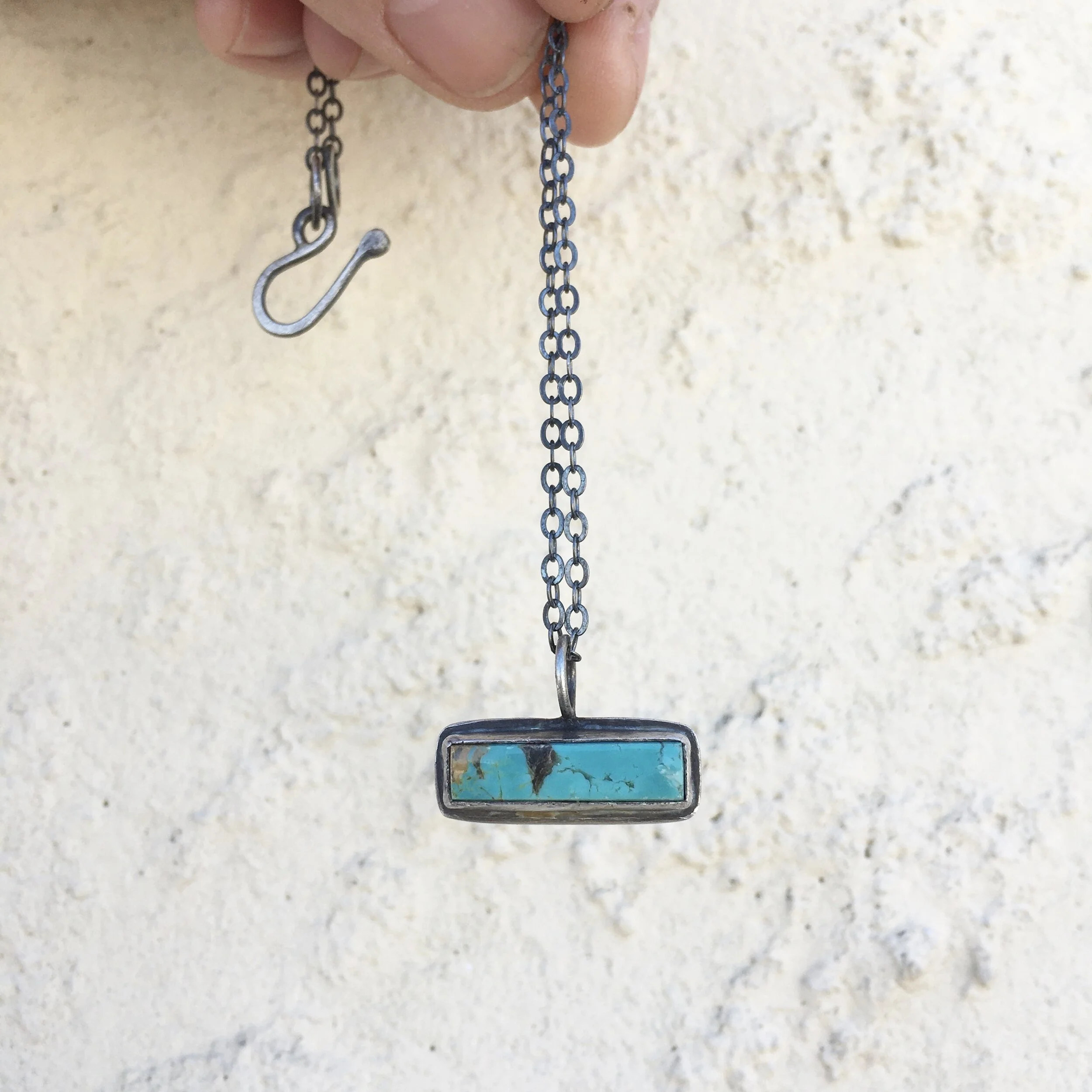 Pendant Necklace # 4 - Kingman Turquoise