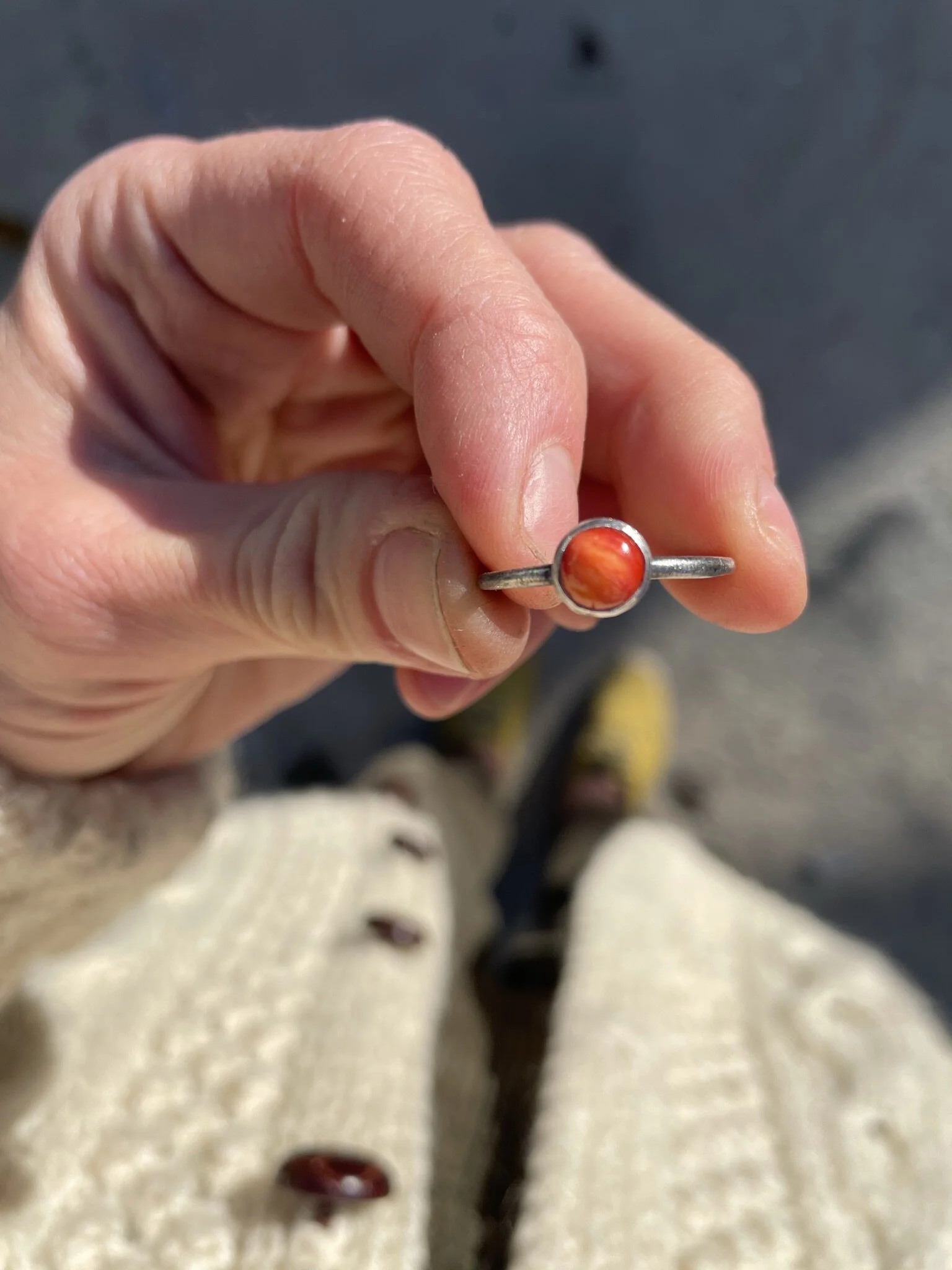 Donna- Spiny Oyster Ring