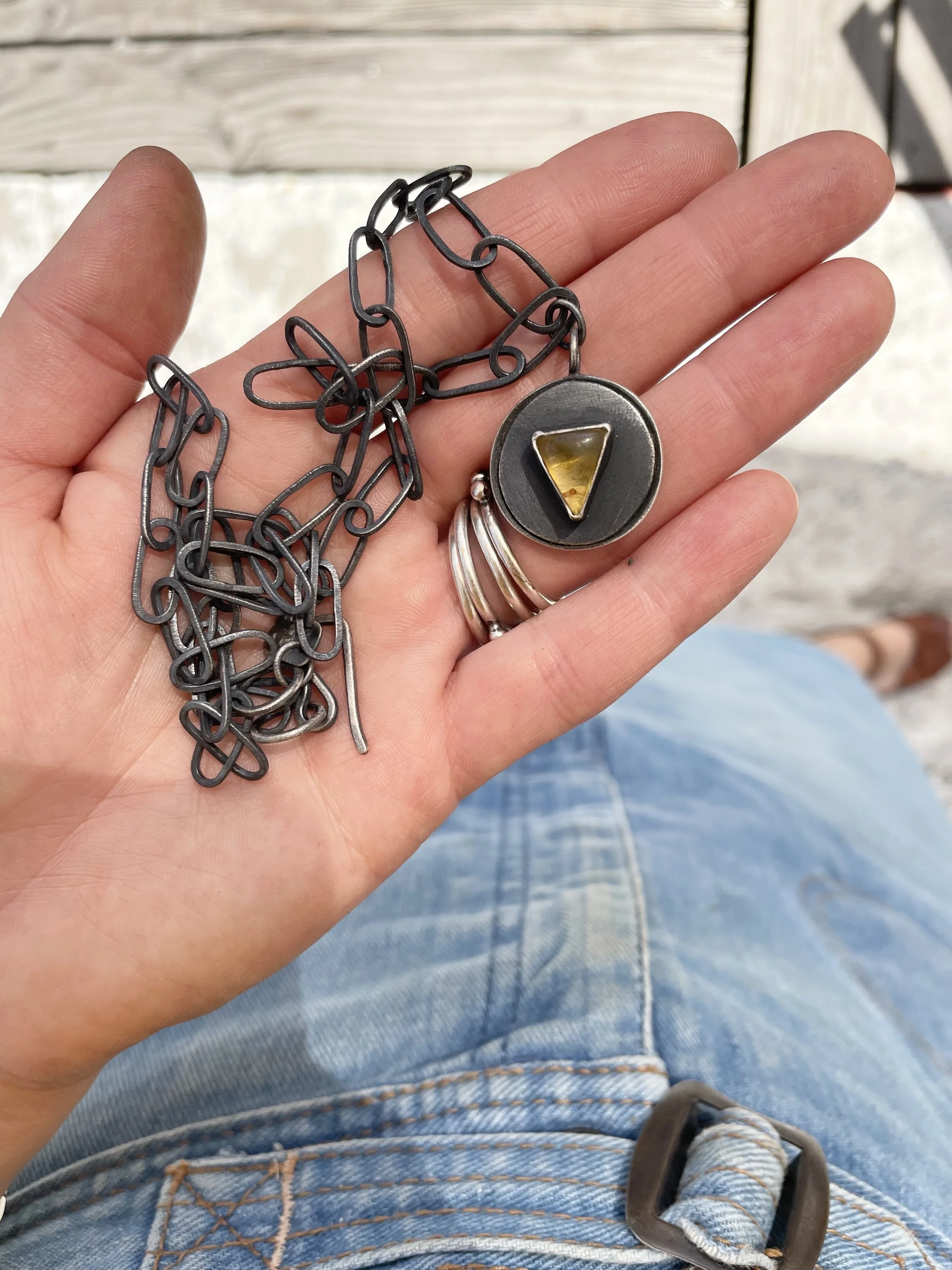 Custom ELLEN - Amber Chain Necklace