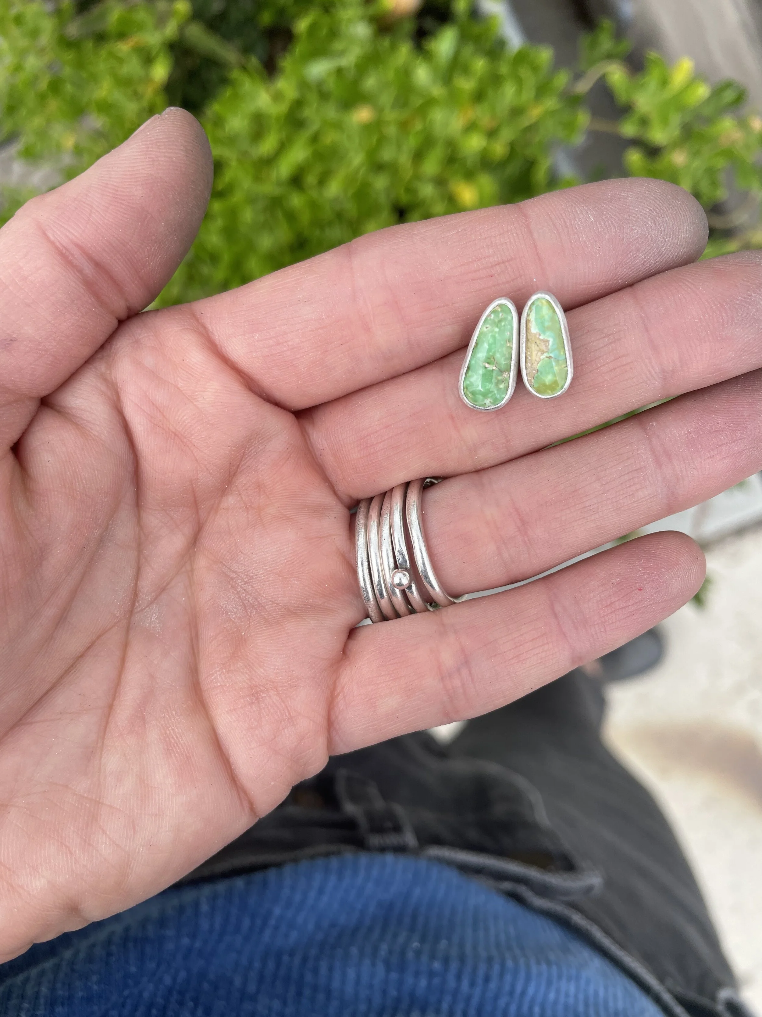 DONNA Sonoran Gold Turquoise Posts